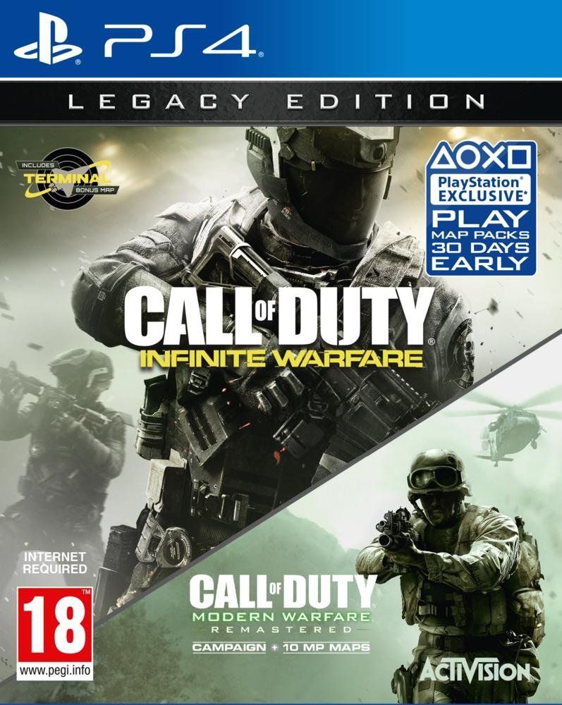 modern warfare ps4 pre owned