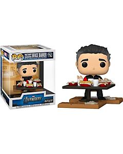 Funko - Deluxe: Marvel Avengers Bruce Banner Victory Shawarma POP!
