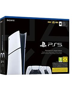 PlayStation 5 Digital Edition Console With 2 Controllers 