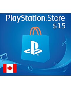 PlayStation Network CAD 15 Gift Card CA