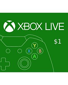 XBOX Live $1 Prepaid Card US