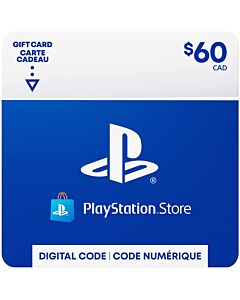 PlayStation Canada 60 CAD