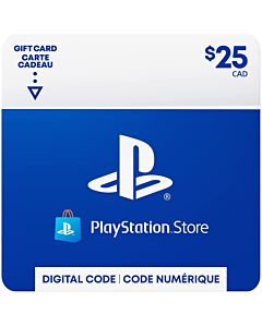 PlayStation Canada 25 CAD