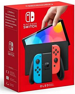 Nintendo Switch OLED Console- Blue and Red Joy-Con