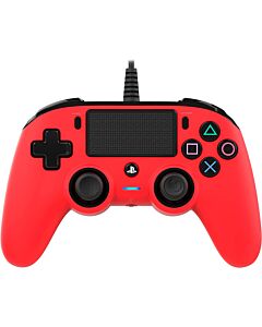 ناكون يد تحكم سلكي مدمج (أحمر)