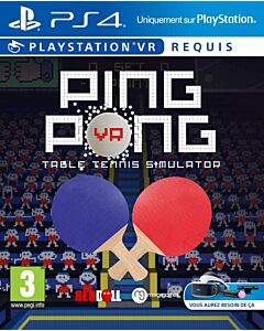PING PONG TABLE TENNIS SIMULATOR VR (PS4)
