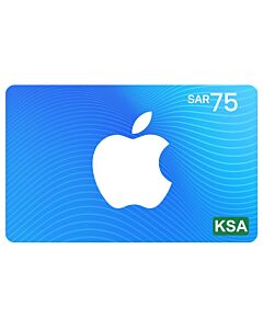 App Store & iTunes KSA 75 SAR