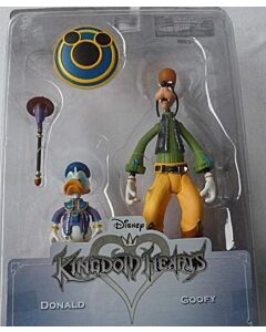 Kingdom Hearts Boxed Figures Donald and Goof