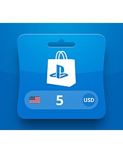 PlayStation Network Card USD 5 Gift Card US
