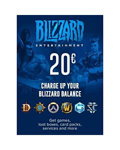 Blizzard Battle.net Gift Card 20 EUR - EUROPE
