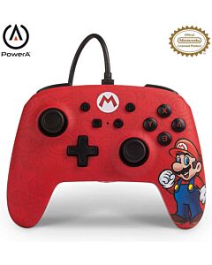 Nintendo Switch Enhanced Wired Controller - Mario