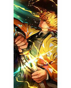 Demon slayer Zenitsu - Portrait