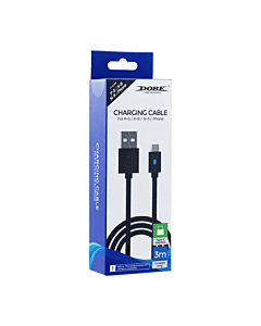 DOBE 9ft TYPE-C USB CHARGING CABLE FOR PS5/XBOX ELITE 2/X/S/Switch/Phone
