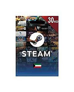 Steam Wallet Card 30 KWD