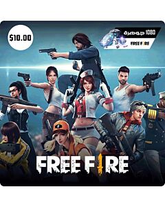 Free Fire 1080 + 108 Diamond