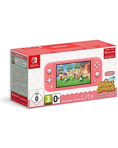 Nintendo Switch Lite (Coral) Animal Crossing