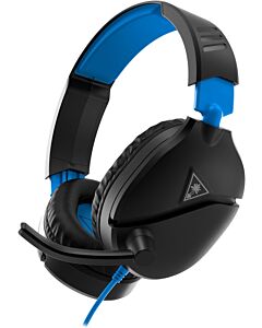 Turtle Beach Recon 70P Multi-Gaming On-Ear Headset - Black - Blue, Wired