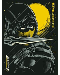 Mortal Kombat Scorpion - Portrait