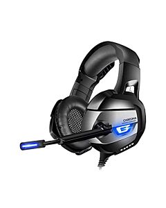 كي فايف -ان ويرد اوفر -اير جيمنج هيدفون ويز بلاك مايك