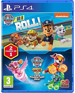 PAW Patrol Bundle: Mighty Pups + On a Roll (PS4)