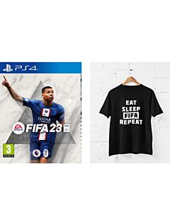 FIFA 23 PS4 + Black FIFA T-Shirt Gift