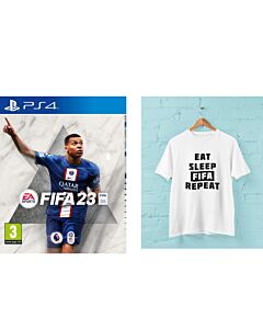 FIFA 23 PS4 + White FIFA T-Shirt Gift
