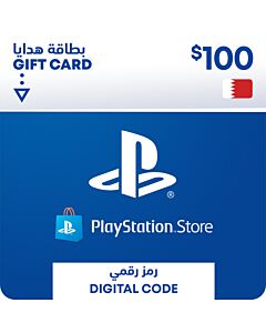 كارت بلاي ستيشن البحرين 100 دولار