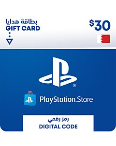 كارت بلاي ستيشن البحرين 30 دولار