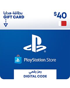 كارت بلاي ستيشن البحرين 40 دولار