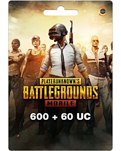 PUBG Mobile 600 + 60 UC