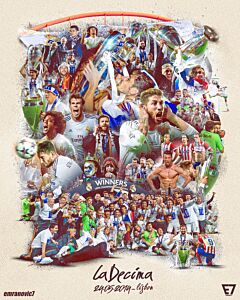 Real Madrid UCL 2014 Final - Portrait