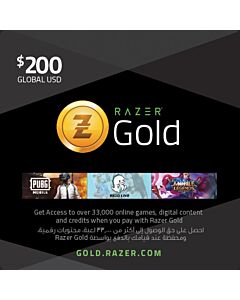 Razer Gold 200 USD