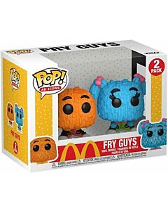 Funko - Ad Icons: McDonalds 2PK Fry Guys - Orange & Blue POP!