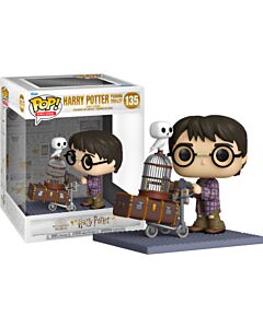 Funko - Deluxe: Harry Potter (Harry Potter Pushing Trolley) Premium Vinyl Figure