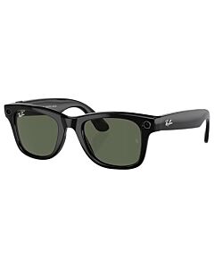 RAY-BAN | META WAYFARER Matte Black Frame Graphite Lenses Polar Gradient Graphite