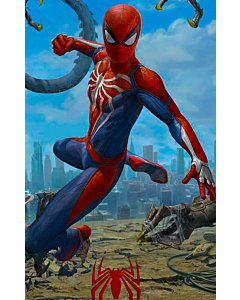 Spider-Man vs Doctor Octopus - Portrait