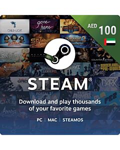 Steam Wallet Card UAE 100 AED