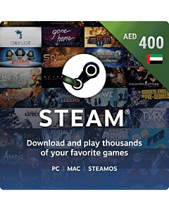 Steam Wallet Card UAE 400 AED