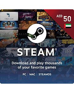 Steam Wallet Card UAE 50 AED