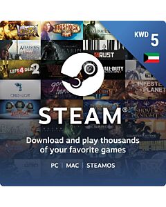 Steam Wallet Card 10 KWD