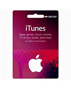 Apple iTunes Gift Card - EGP 500 (Egypt)