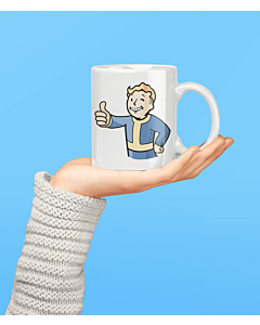 Vault Boy Mug – Fallout Inspired