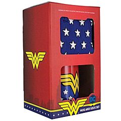 DC Comics Wonder Woman Mug and Socks Set