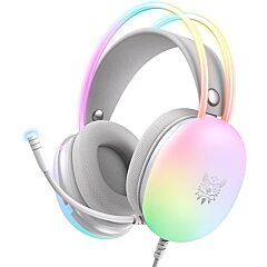 ONIKUMA X25 RGB Gaming Headset | White