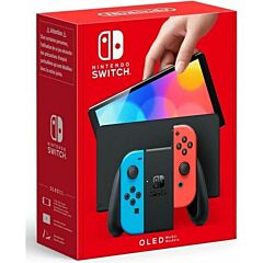 Nintendo Switch OLED Console- Blue and Red Joy-Con