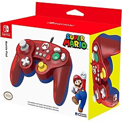 HORI Nintendo Switch Battle Pad (Mario) GameCube Style Controller