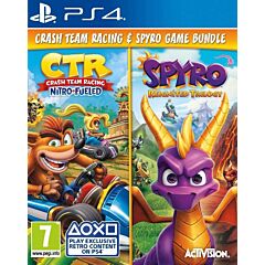 Crash Team Racing: Nitro Fueled & Spyro: Reignited Trilogy -Bundle (PS4)