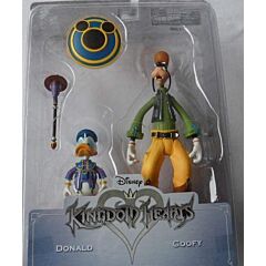 Kingdom Hearts Boxed Figures Donald and Goof