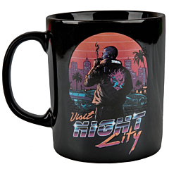 Cyberpunk 2077 Night City Sunset Mug
