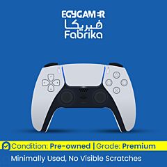 Sony PlayStation DualSense 5 Controller - White- (EgyGamer Fabrika)